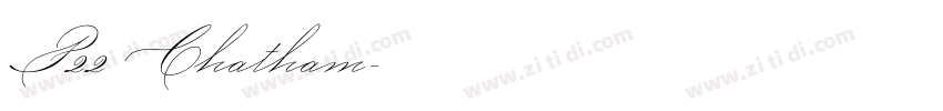P22 Chatham字体转换